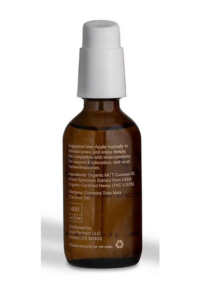 Foria Intimacy Sex Oil with CBD