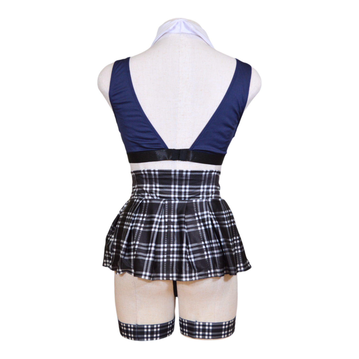 2207 Two Piece Bralette Skirt School Girl Costume