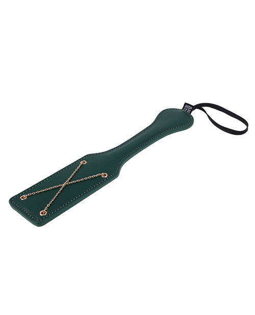 Sex & Mischief Indica Chain Impression Paddle Green