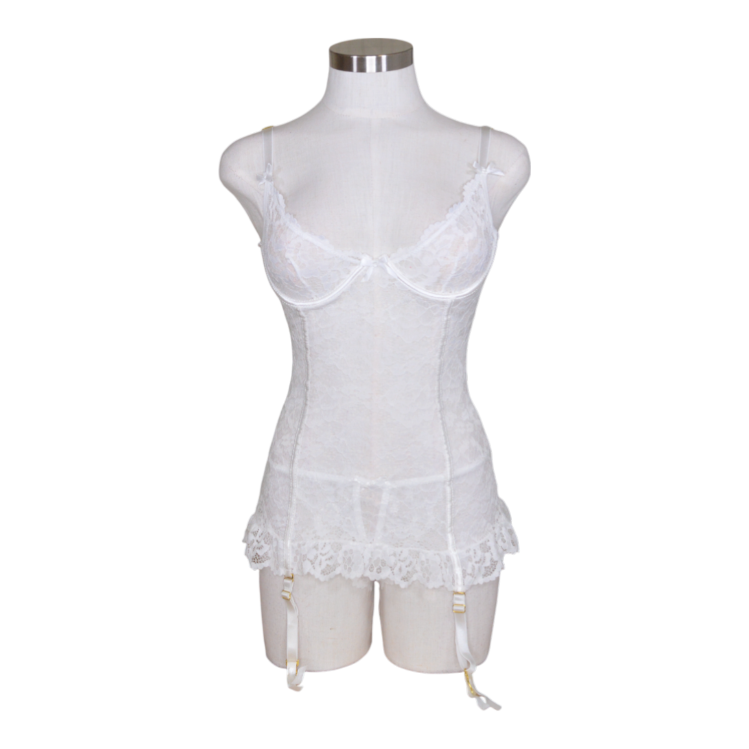 10851 Galloon Lace Underwire Chemise