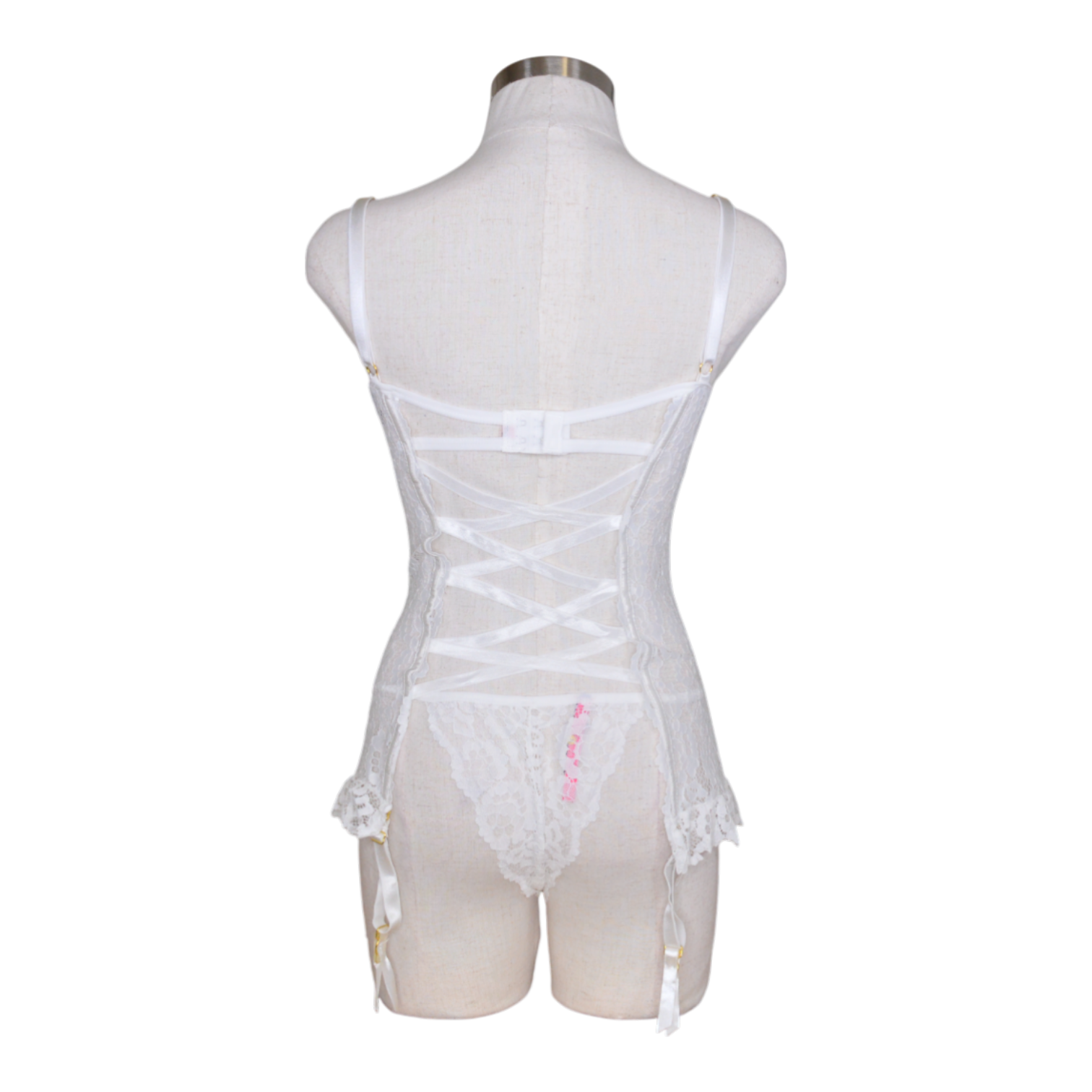 10851 Galloon Lace Underwire Chemise