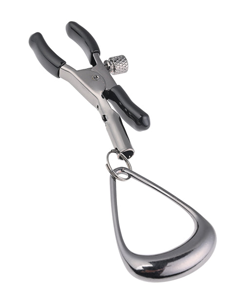 Sportsheets Velvet Noir Tuggable Nipple Clamps