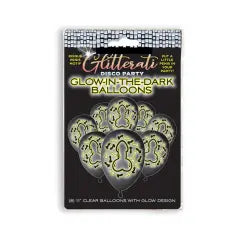 Glitterati Penis Glow In The Dark Balloons
