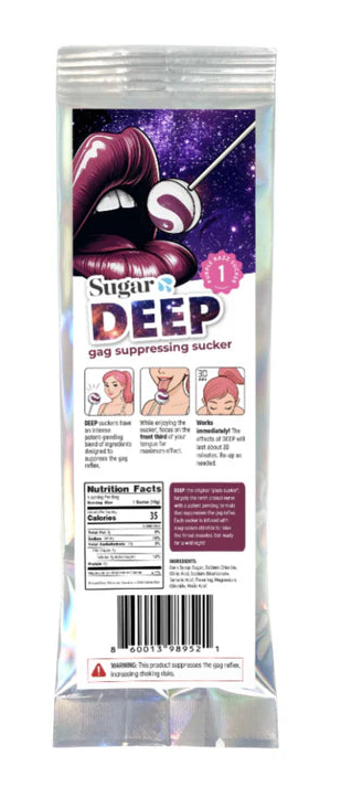Sugar Splash Deep Gag Suppressing Sucker
