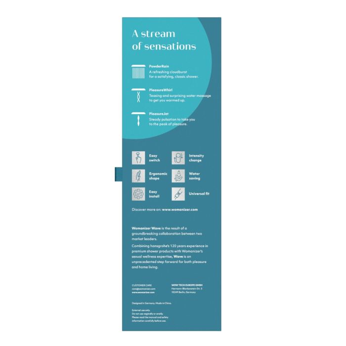 Womanizer Wave Shower Head