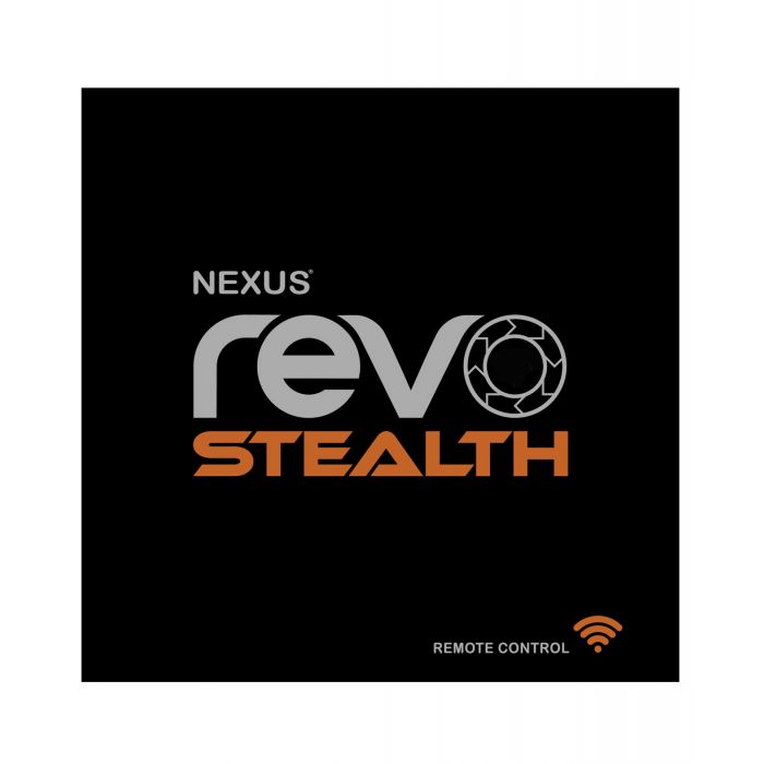 Nexus Revo Stealth Remote Control Rotating Prostate Massager - Black