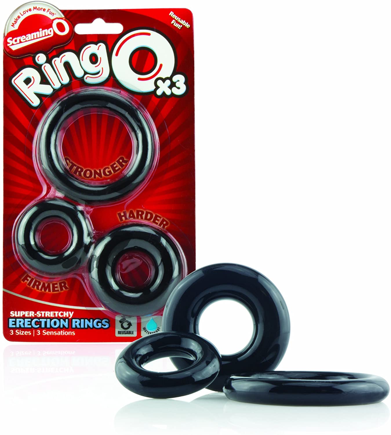 Screaming O - Ringo 3 Pack