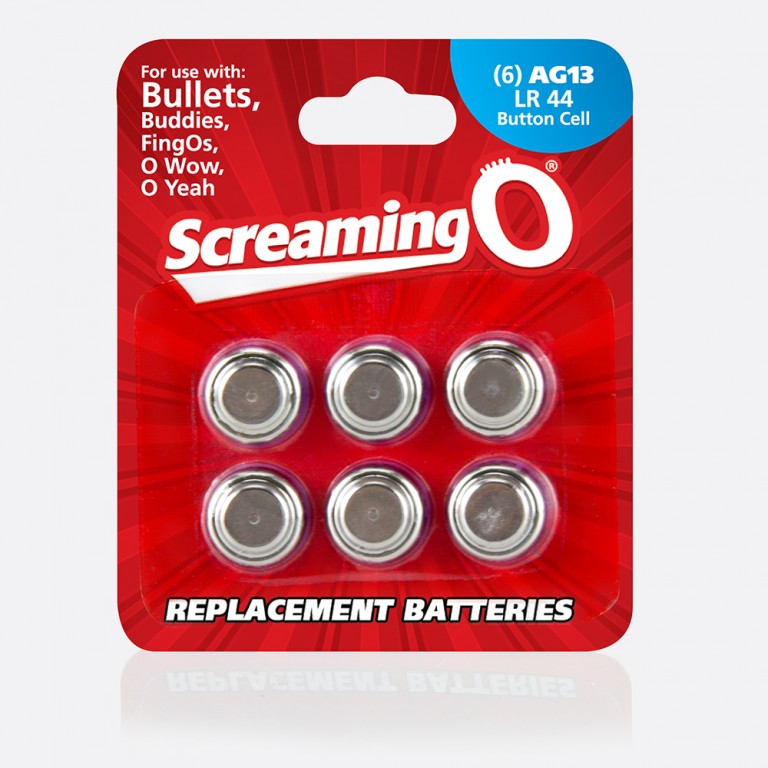 Screaming O - 6 Pack Batteries AG13 Screaming O - 6 Pack Batteries AG13