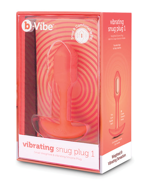 b-Vibe Vibrating Snug Plug Small b-Vibe Vibrating Snug Plug Small