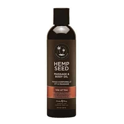 Earthly Body Massage Oil 8 oz
