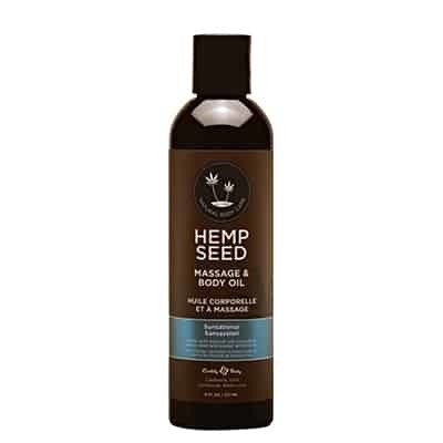 Earthly Body Massage Oil 8 oz
