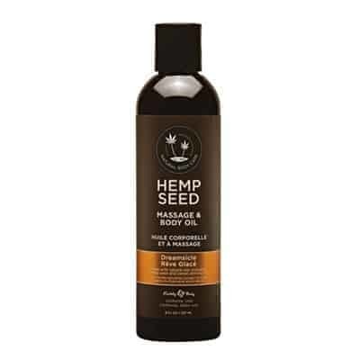Earthly Body Massage Oil 8 oz