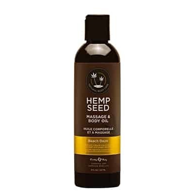 Earthly Body Massage Oil 8 oz