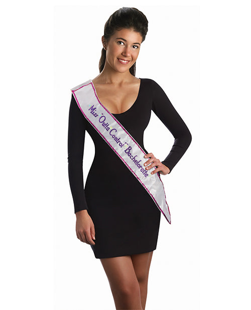 Bachelorette Outta Control Flashing Sash