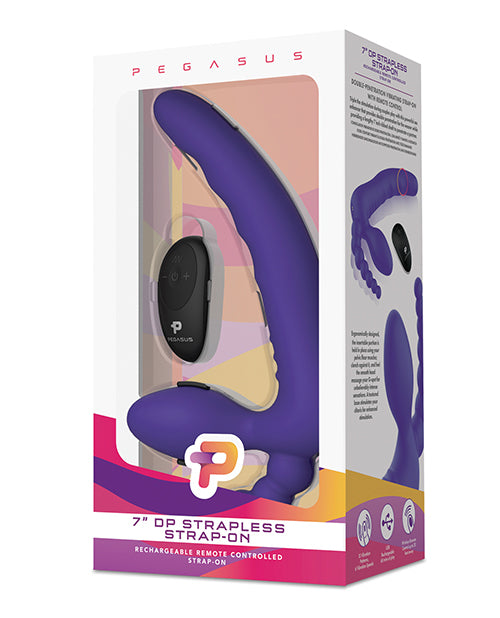 Pegasus 7" Strapless Strap On w/Remote