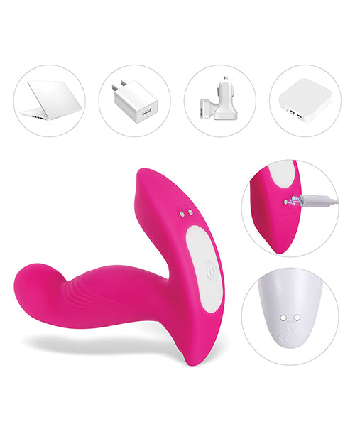 Honey Crave G-Spot Vibrator with Rotating Head