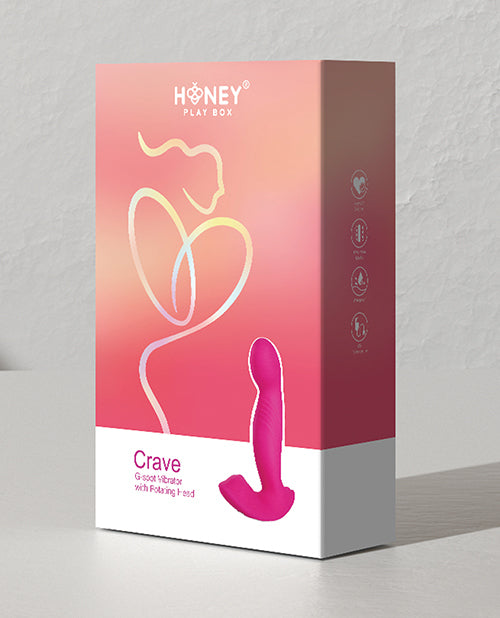 Honey Crave G-Spot Vibrator with Rotating Head