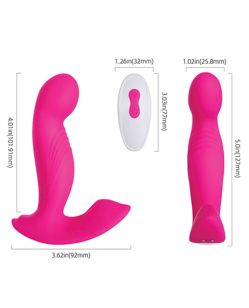 Honey Crave G-Spot Vibrator with Rotating Head