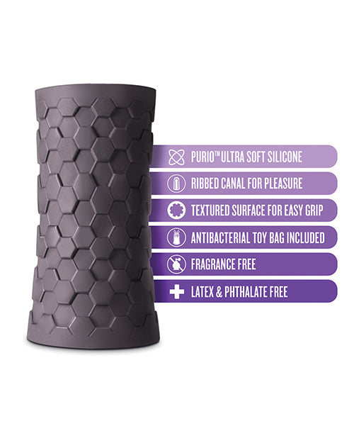 Blush M Elite Platinum Hekx Silicone Stroker