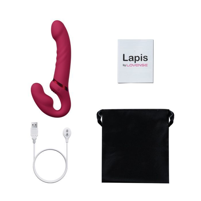 Lovense Lapis Vibrating Strapless Strap On