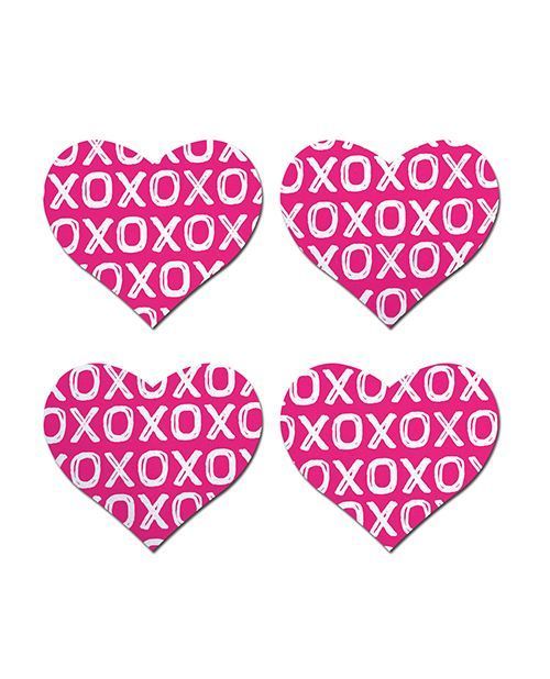 Patease Petites Hearts XO Pink