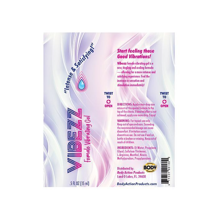 VIBEZZ Stimulating Gel - .5 oz Bottle