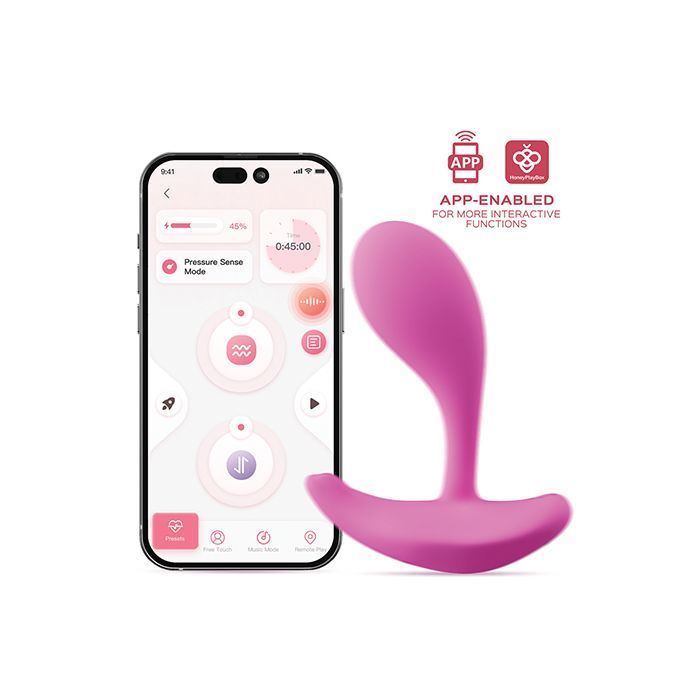 Oly 2 Pressure Sensing App-Enabled Wearable Vibrator - Pink