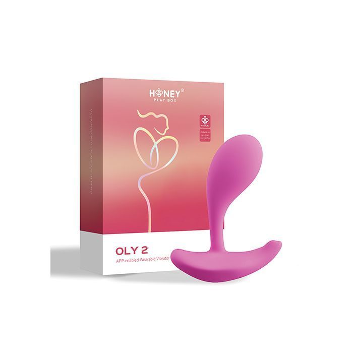 Oly 2 Pressure Sensing App-Enabled Wearable Vibrator - Pink