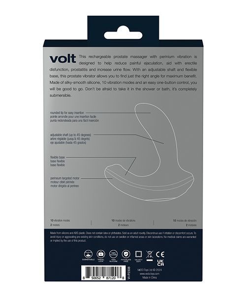 VeDO Volt Rechargeable Prostate Vibe
