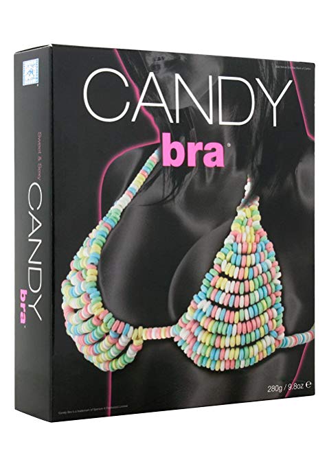 Lovers Candy Bra & G String Edible Candy Attire One Size
