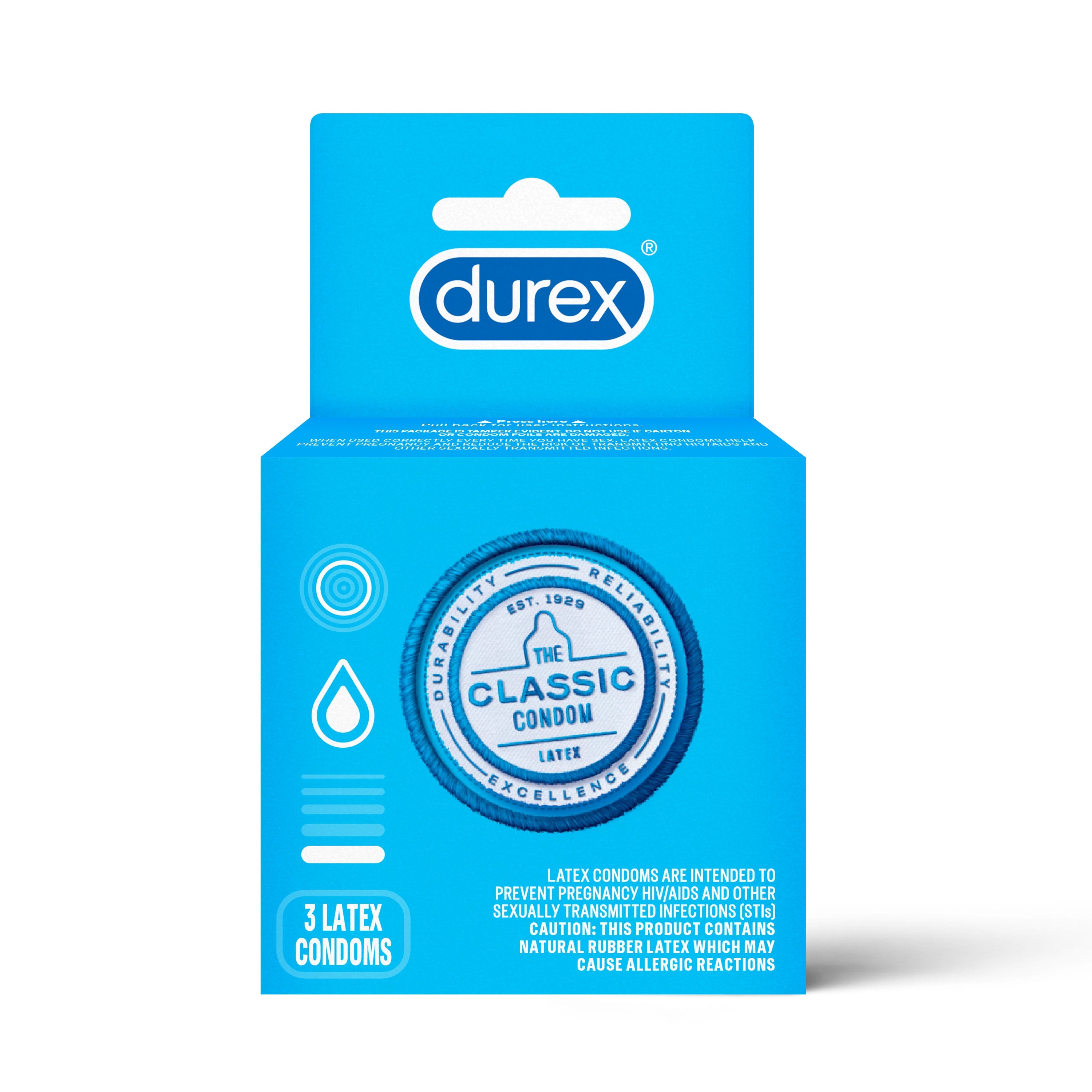Durex Classics 3 pack
