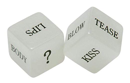 Erotic Dice - Glow-in-the-Dark
