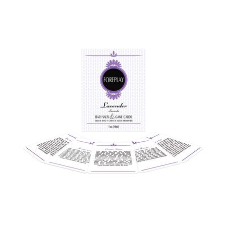 Foreplay Bath Salts & Suggestion Cards