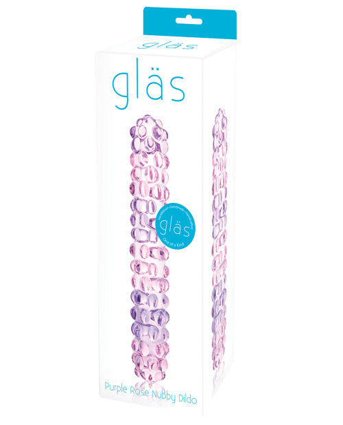 Glas Purple Rose Nubby
