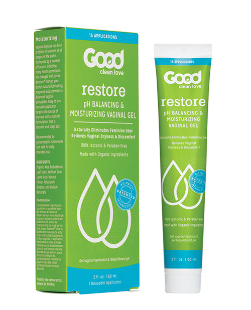 Good Clean Love Bio Match Restore Moisturizing Personal Lubricant - 2 Good Clean Love Bio Match Restore Moisturizing Personal Lubricant - 2
