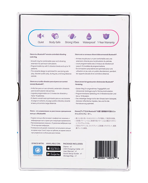 Lovense Diamo Ring Bluetooth Vibrator