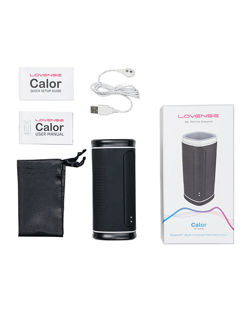 Lovense Calor Compact Heating Stroker Bluetooth Vibrator