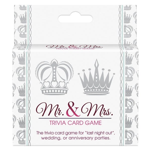 Mr. & Mrs Trivia Card Game