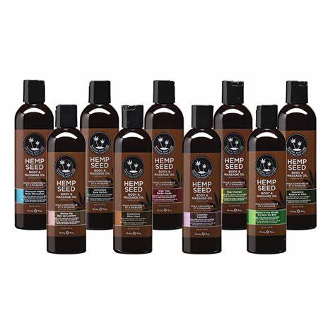 Earthly Body Massage Oil 8 oz