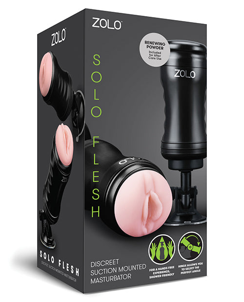 Zolo Solo Flesh Hands Free Stroker