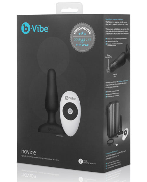 b-Vibe Remote Novice Plug