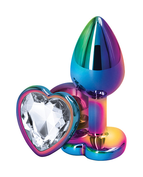 Rear Assets Multicolor Heart Small Plug