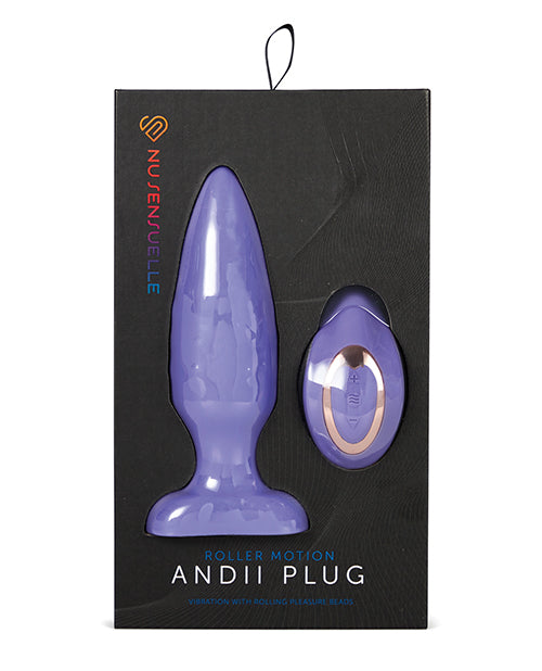 Nu Sensuelle Andii Vertical Roller Motion Butt Plug Nu Sensuelle Andii Vertical Roller Motion Butt Plug