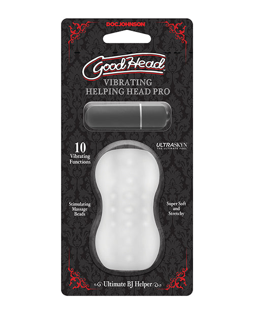 Good Head Helping Head Pro ULTRASKYN Vibrating Stroker