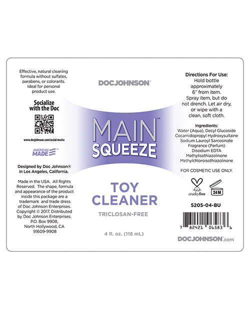Main Squeeze Toy Cleaner