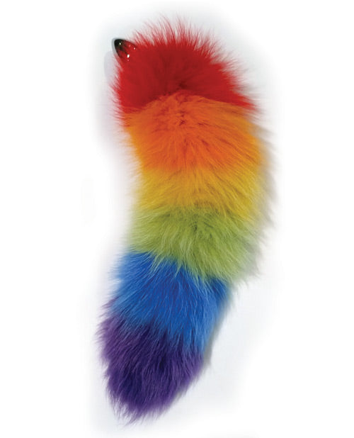 Rainbow Foxy Tail Plug