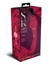 Secret Kisses Lingo Dual Ended Rose Bud w/Clitoral Flickering & Internal Massage