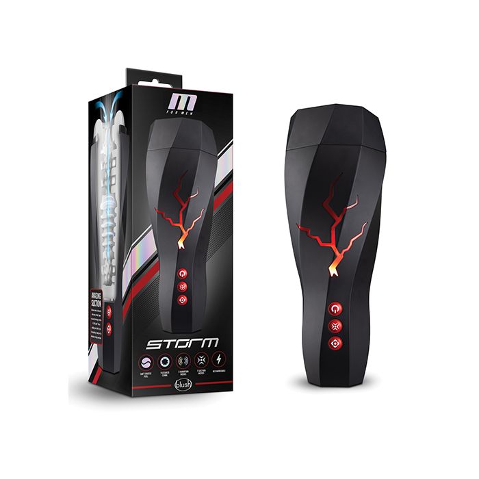 Blush M for Men Storm Suction Powered Stroker