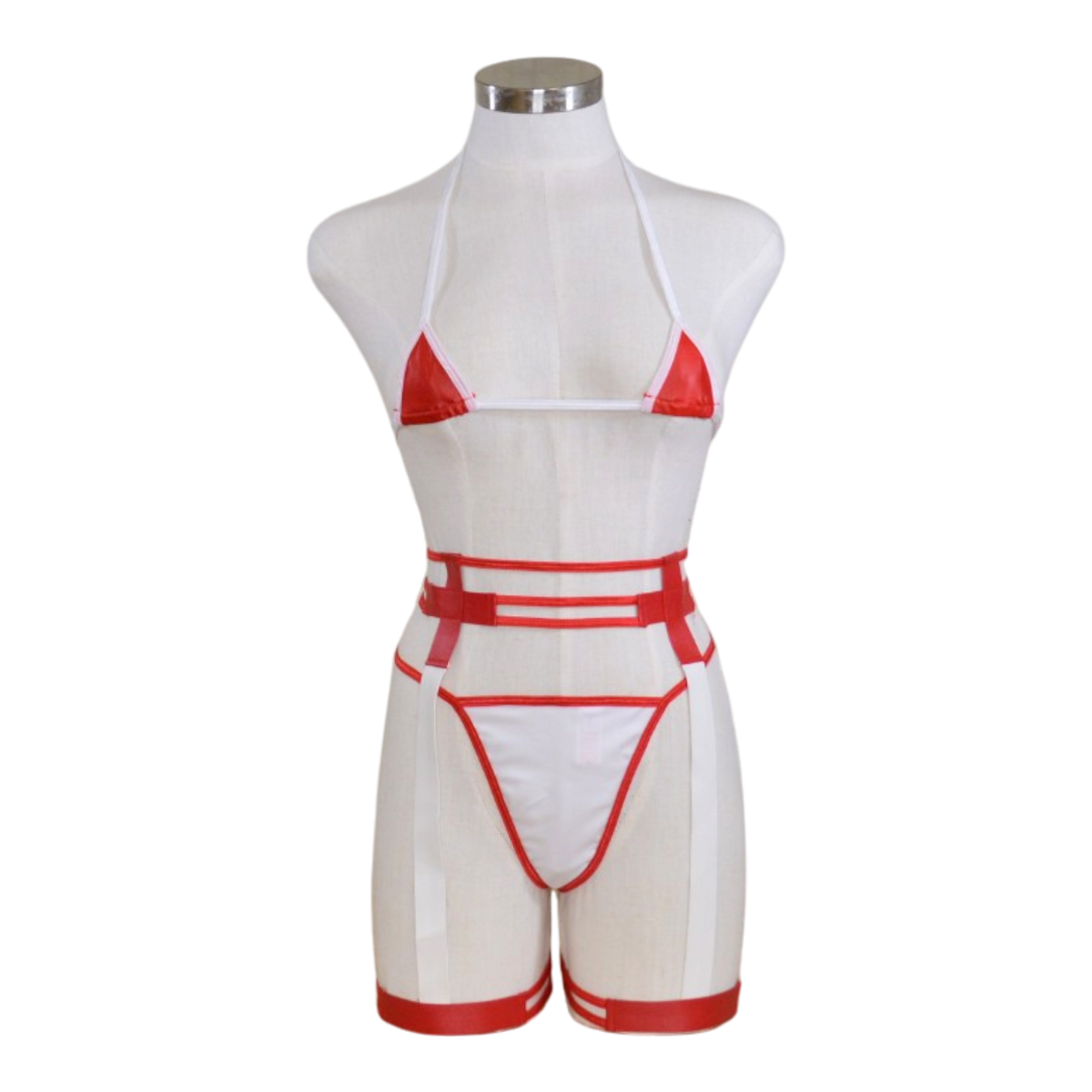 108 Micro Bikini Nurse Garter Set