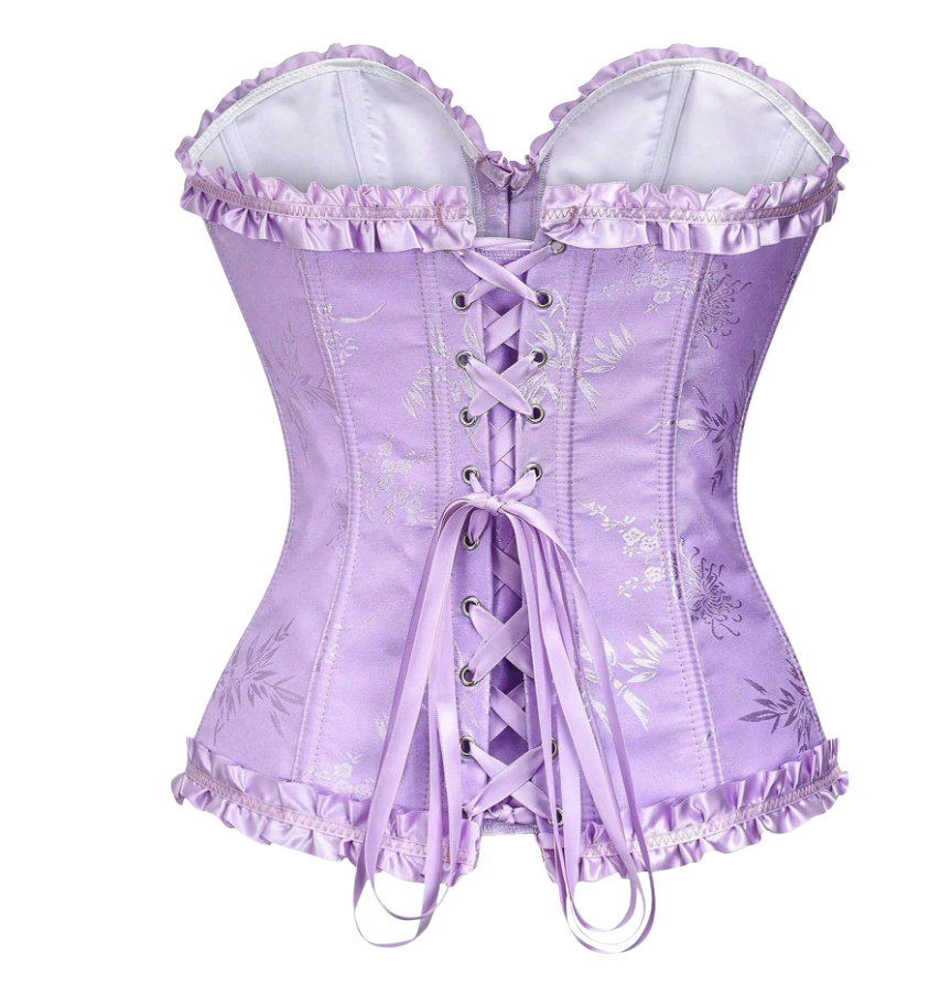 26046 Floral Corset Top